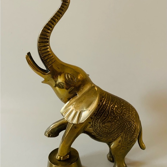 Metal elephant figurine - Picture 1 of 10